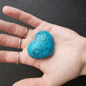 Turquoise Stone Heart
